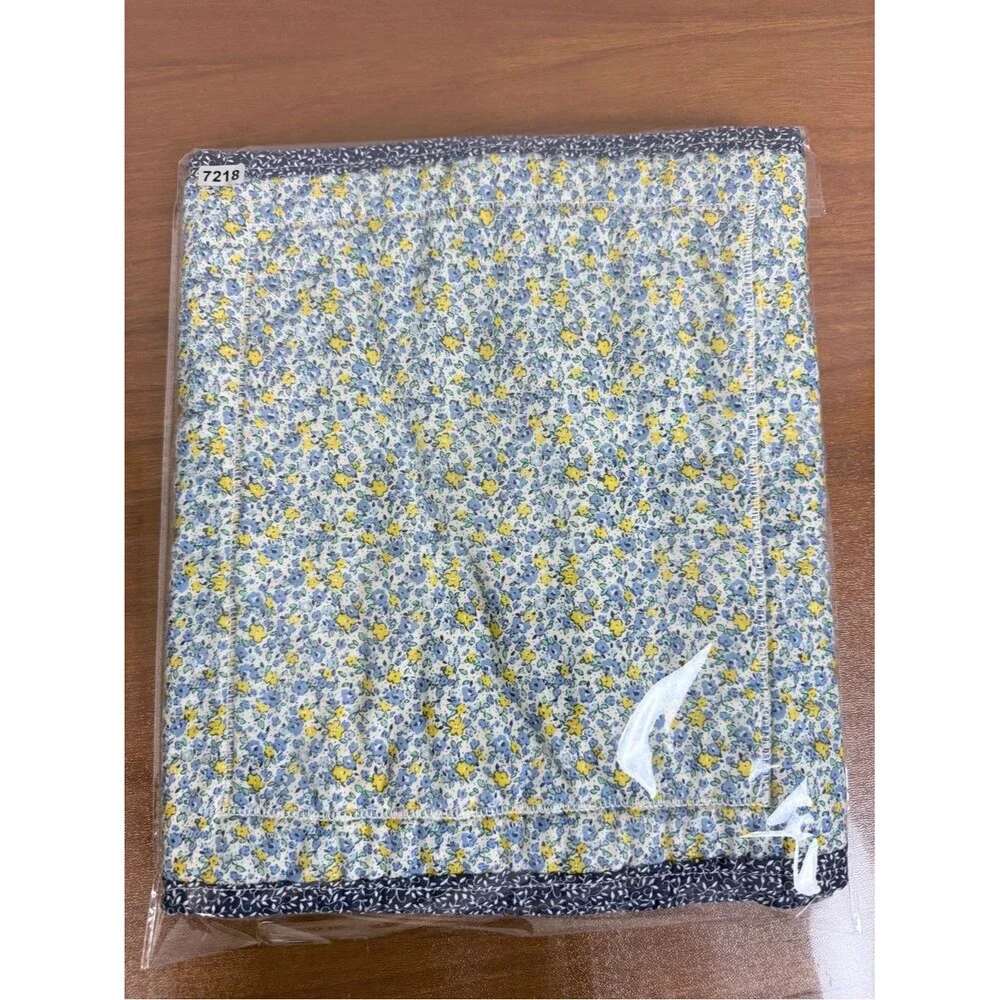 Handmade Yellow Quilted Sundress Wall Hanging Table Runner 12x42